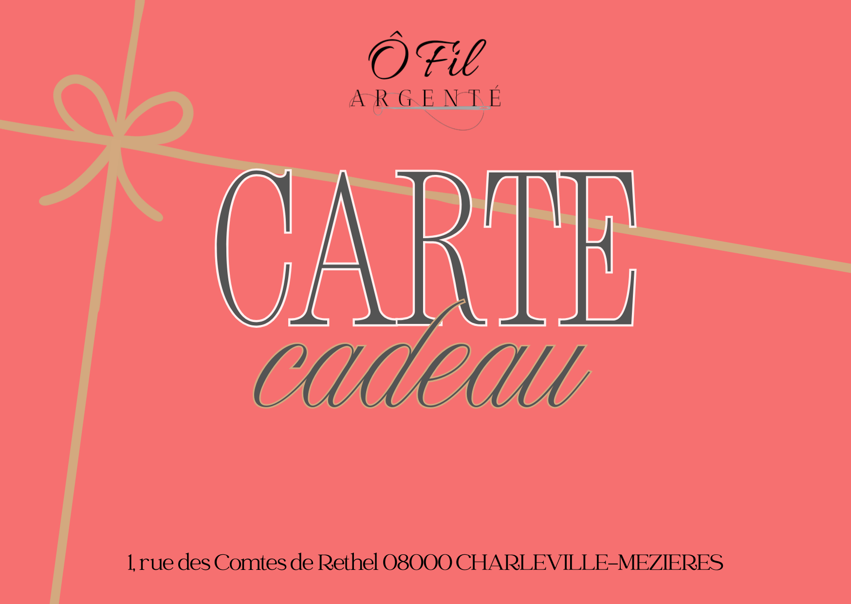 Carte-Cadeau Ô Fil Argenté