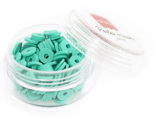 Perles HEISHI 6 mm turquoise