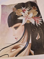 Panneau simili cuir femme