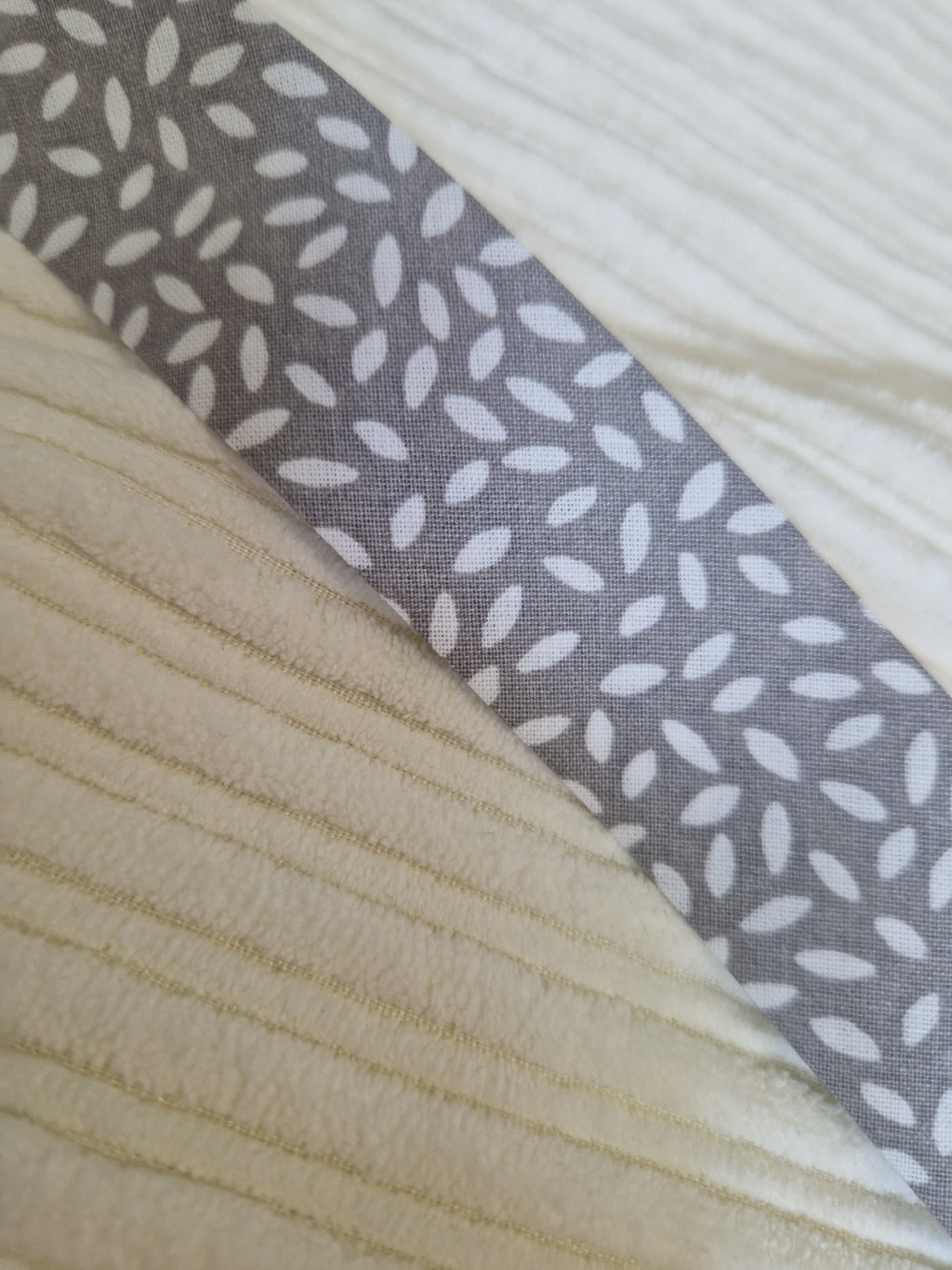 BIAIS COTON IMPRIME FEUILLES