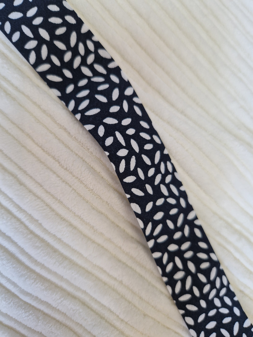 BIAIS COTON IMPRIME FEUILLES