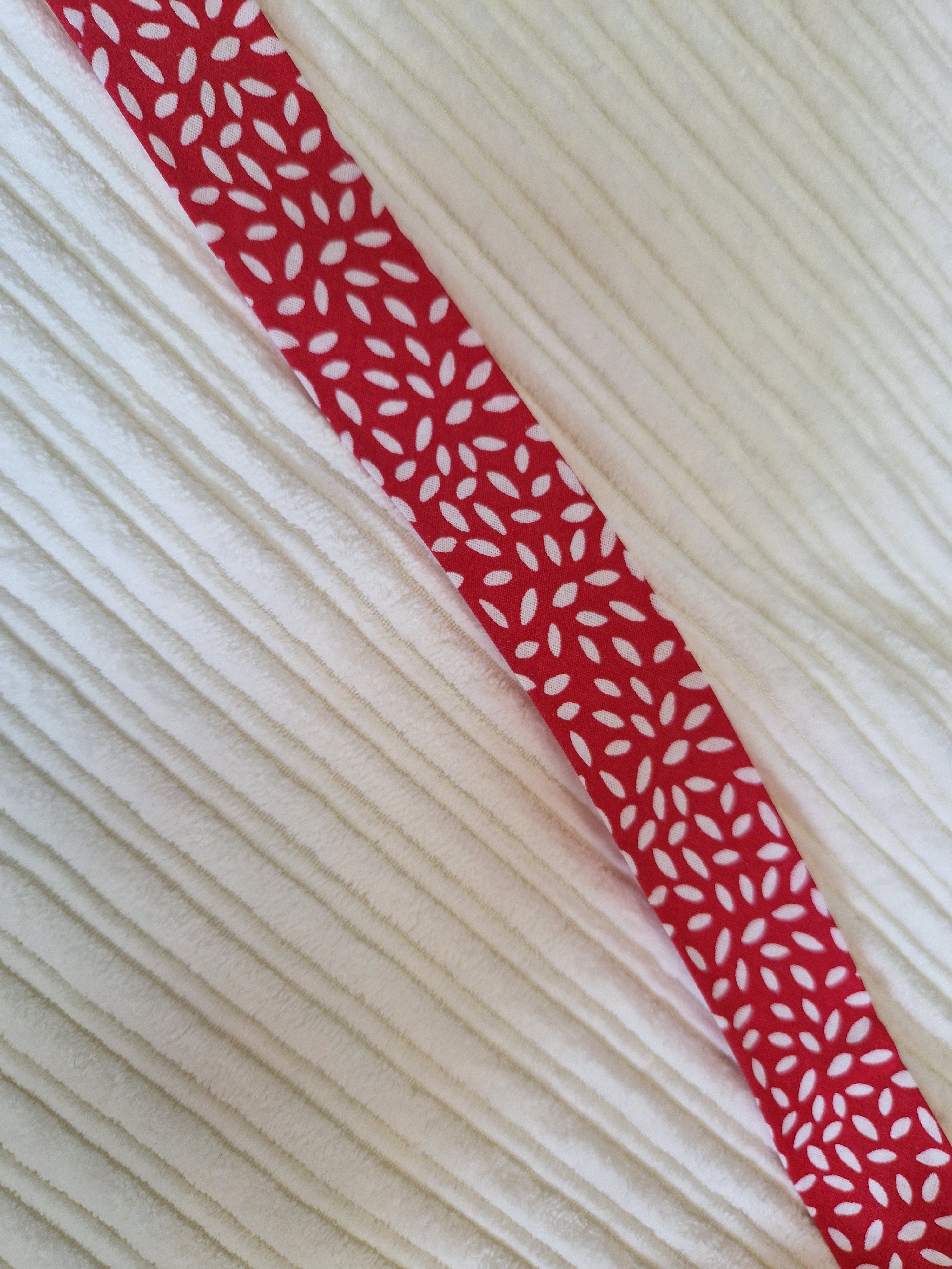 BIAIS COTON IMPRIME FEUILLES