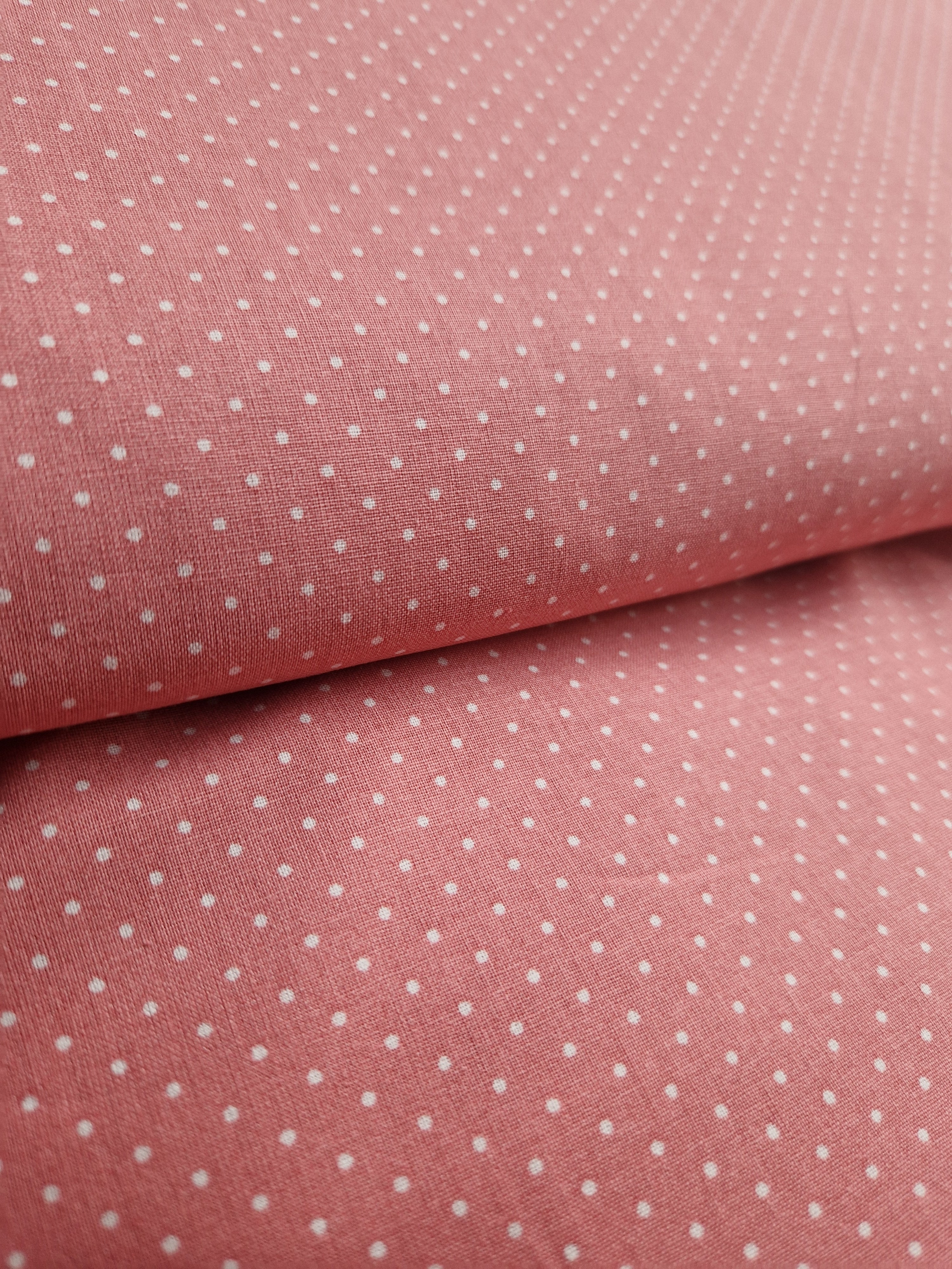 Tissu COTON imprimé POIS