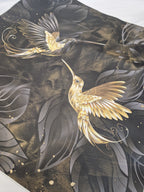 Panneau simili cuir oiseaux