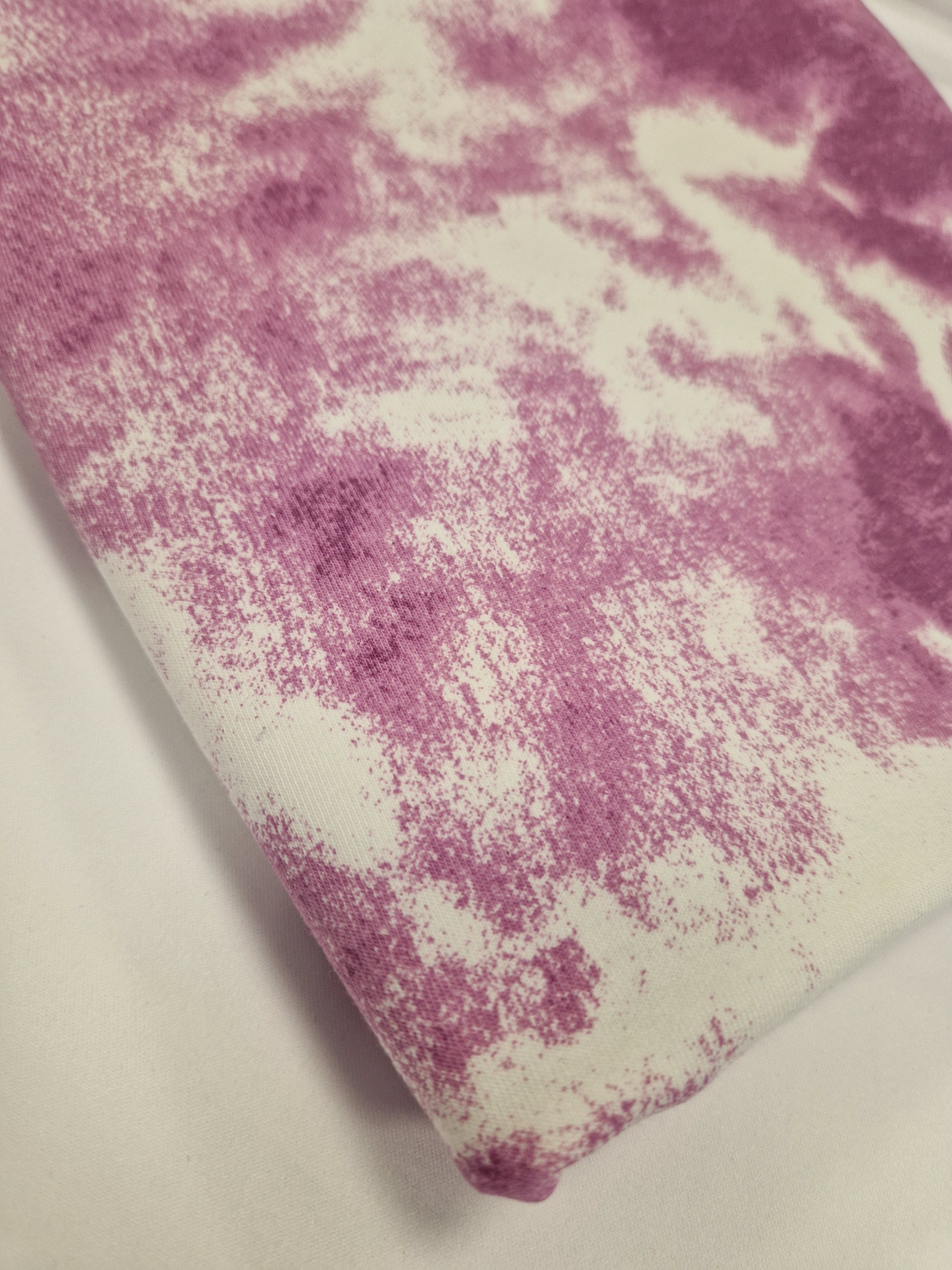 Coupon jersey tie and dye