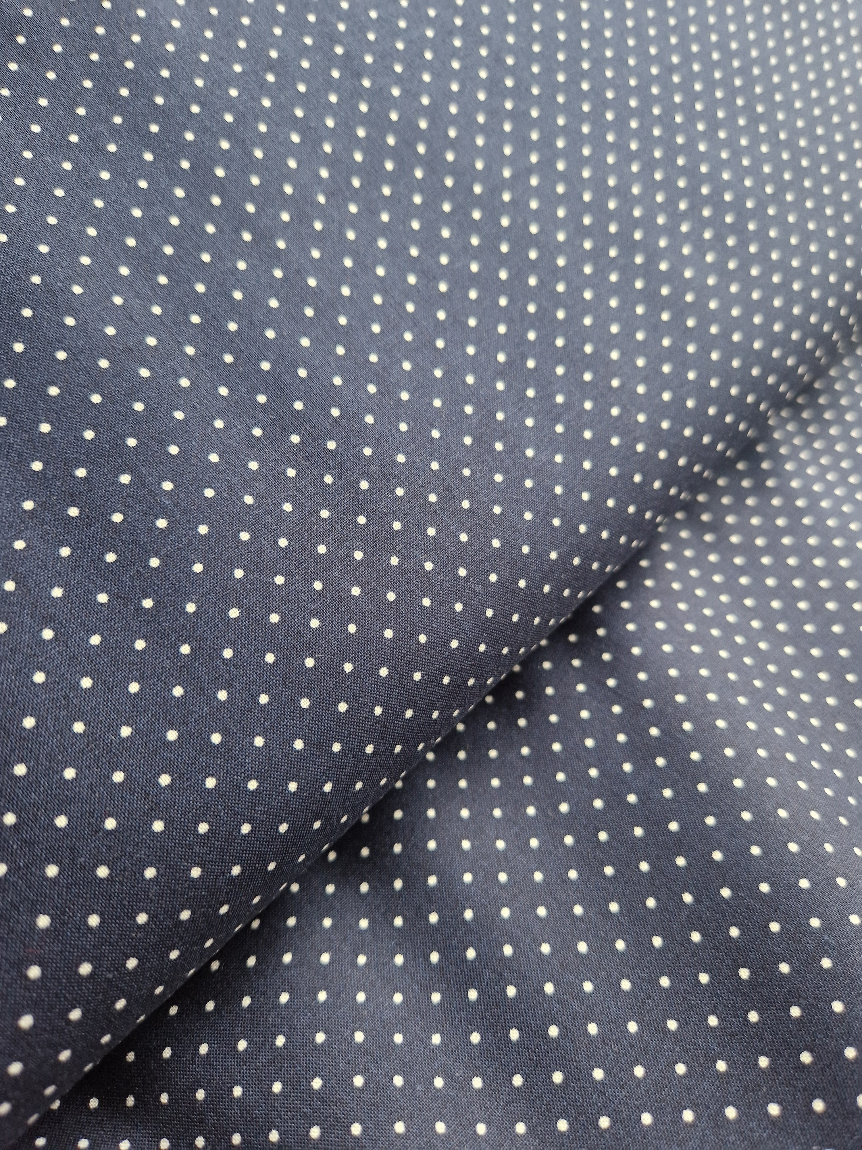 Tissu COTON imprimé POIS