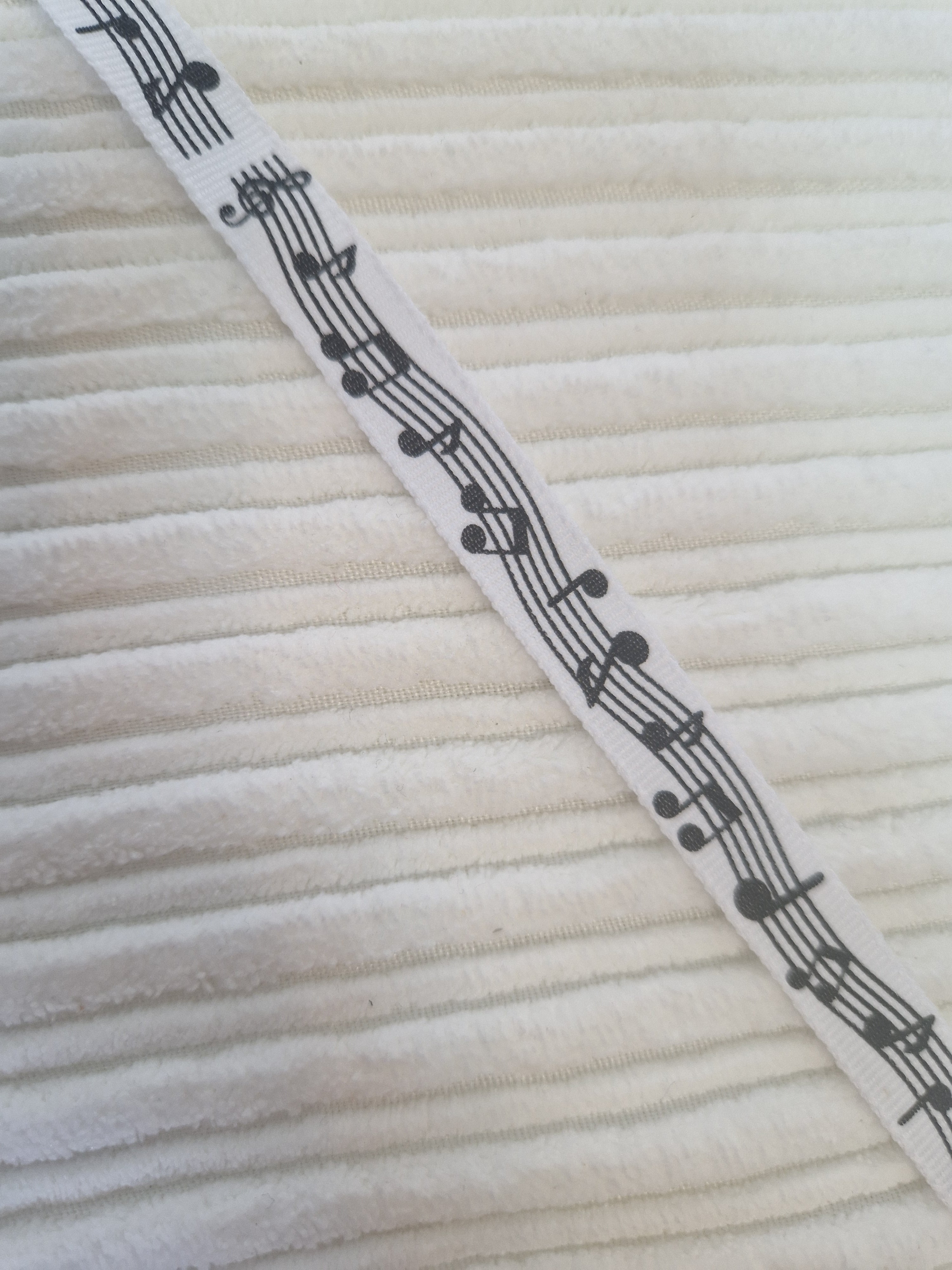 RUBAN "NOTES DE MUSIQUE"